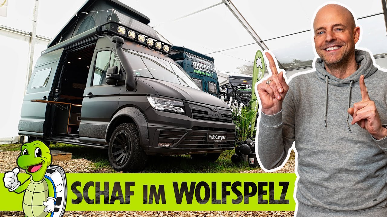 MAN OFFROAD VAN: AUßEN HART - INNEN WOHLFÜHL-OUTDOOR-ZUHAUSE | MultiCamper ADVENTURE X