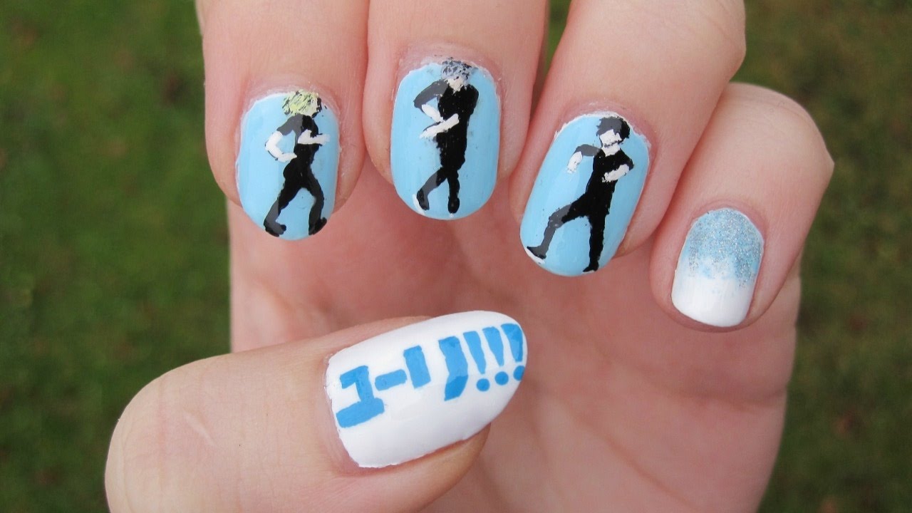 Yuri!!! on Ice (ユーリ!!! on ICE) Nail Art