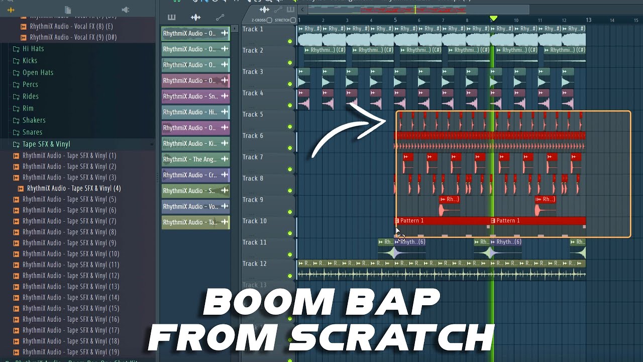 How to Make a Dark Boom Bap Beat Using One-Shots