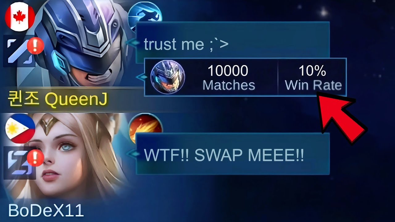 FAKE 10,000 MATCHES JOHNSON PRANK IN RANKED!! (They think i'm noob🤣) - MLBB