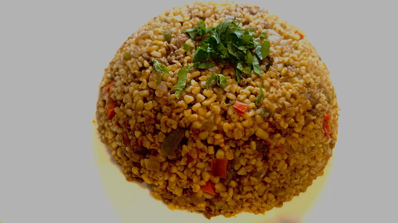 Trigo con Carne y Vegetales (Burgur bi lajmen)