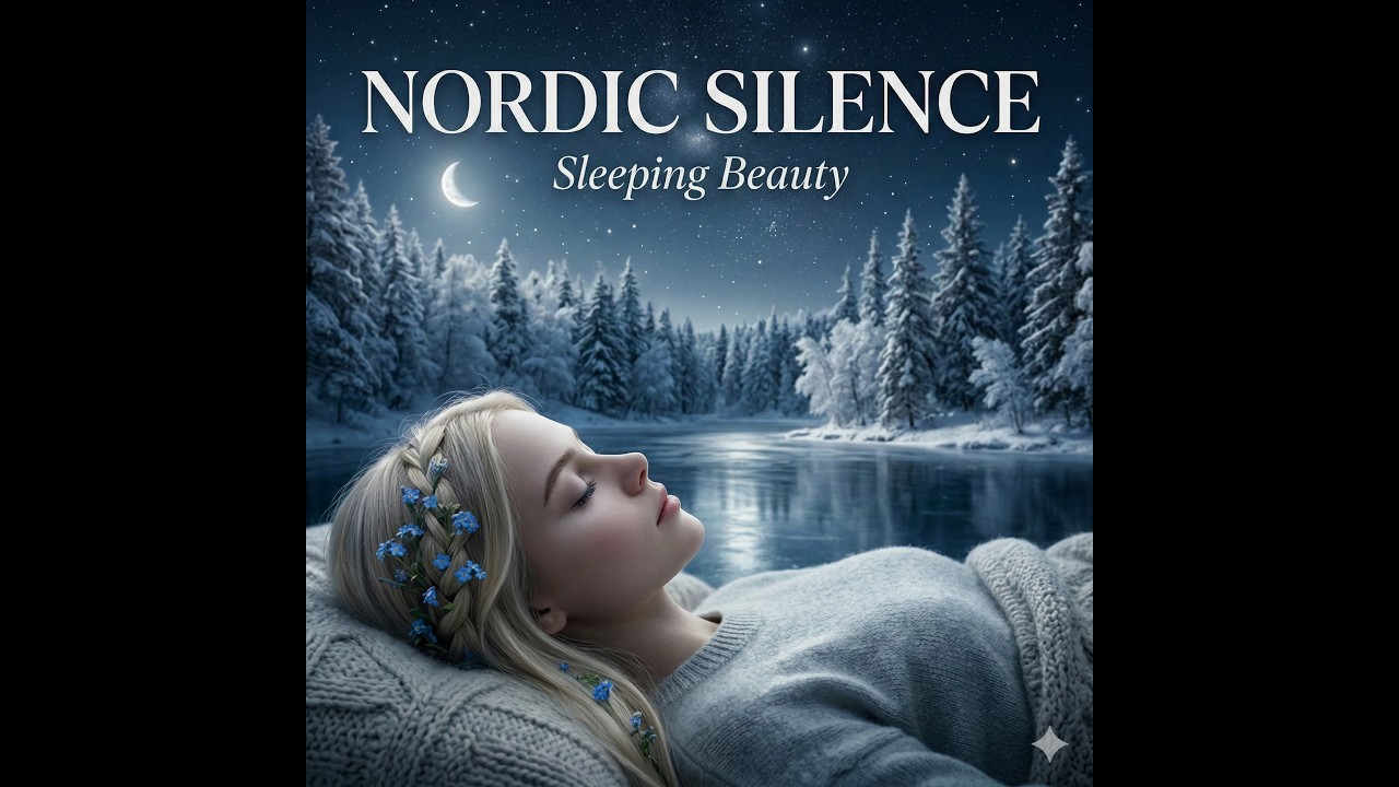 Swedish Sleep Music 💤 Törnrosa | Nordic Midnight Sun Lullaby