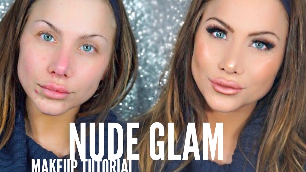 Nude Glam Makeup Tutorial | Beeisforbeeauty