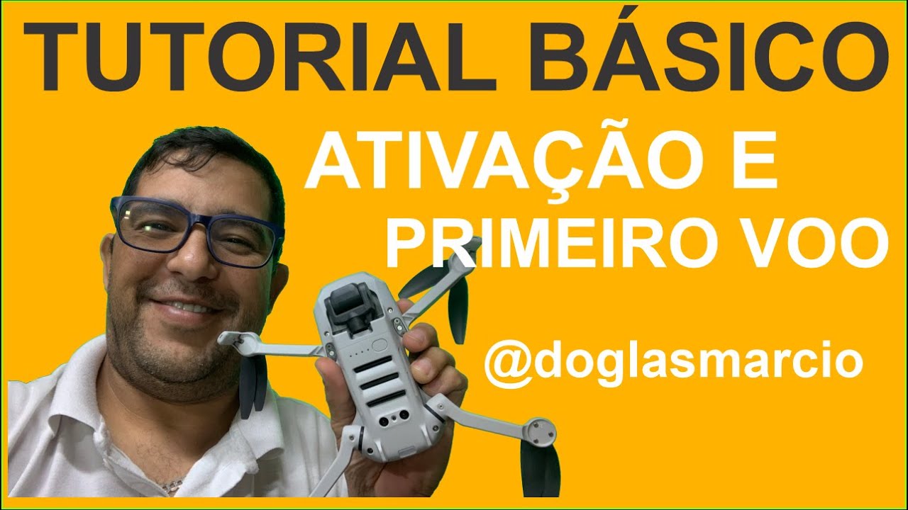 MAVIC MINI - TUTORIAL BASICO DE PRIMEIRO VOO DESDE A ATIVAÇÃO