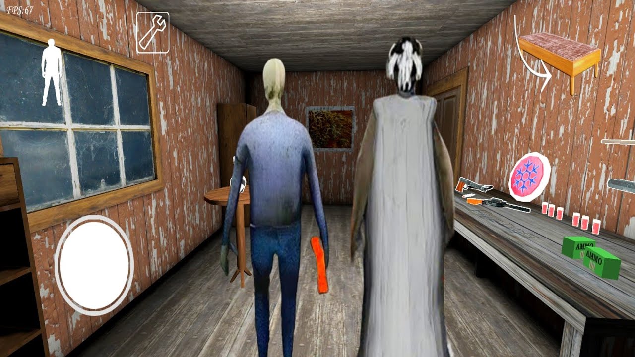 Playing As granny and grandpa in granny chapter v.18 