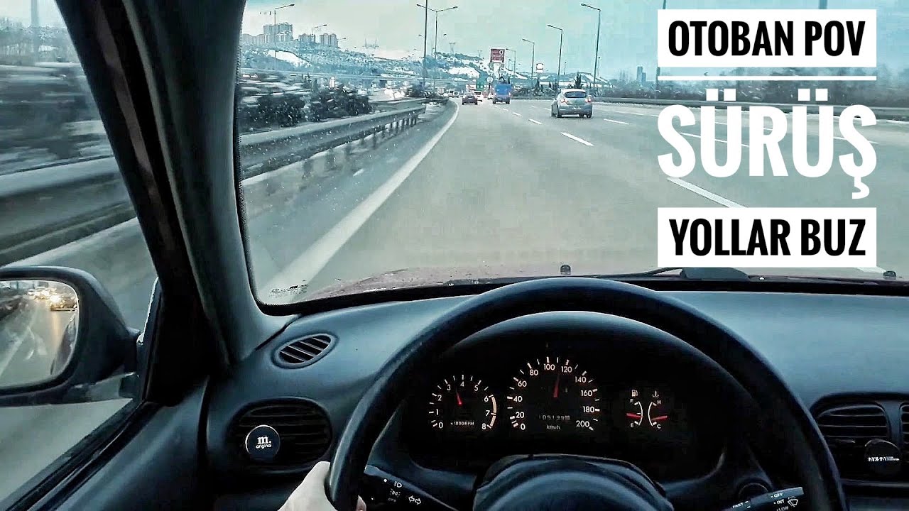 BURSA OTOBAN POV SÜRÜŞ! KAR MANZARASI EŞLİĞİNDE! (HYUNDAI ACCENT 1.5 GLS)