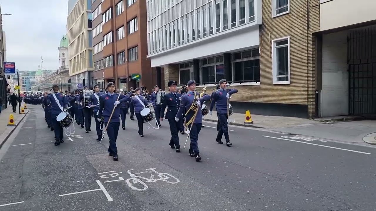 The Lord Mayor's Show 2022 - Region Band and Marching contingent of London and South Region