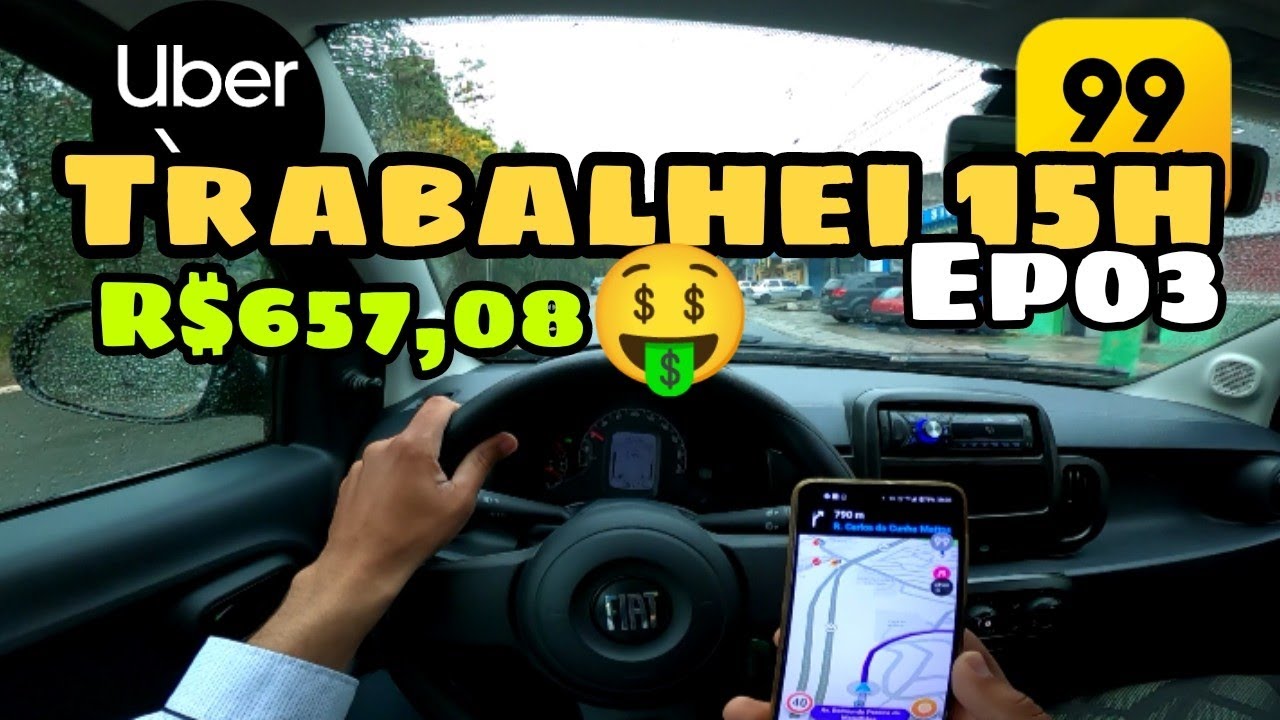 Viagens das 06h-20h olha Quanto ganhei✅ Fiat Mobi 2022🔥Dia a dia na vida de um motorista de app 03