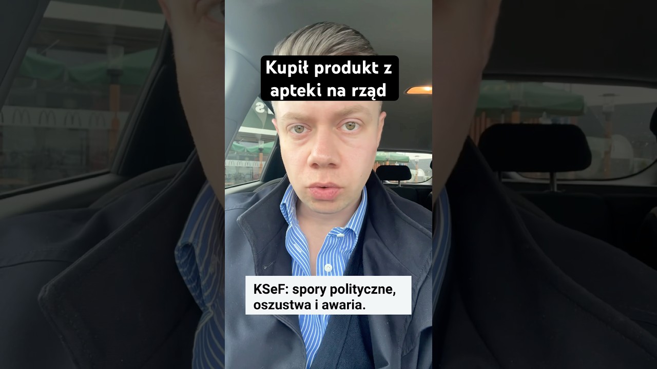 Kupił produkt z apteki na rząd #prawo #ksef #finanse