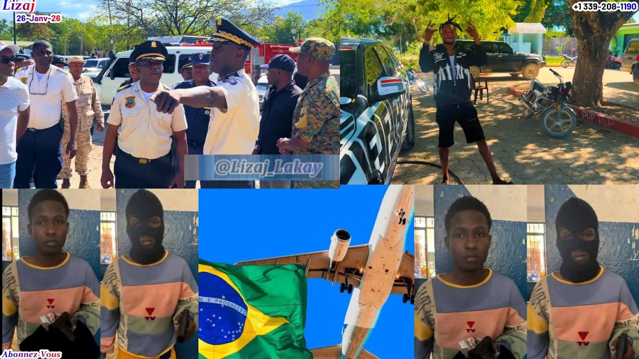 Lapolis Kuit Kawòt Towo a, yo pran'l tou Kagoulé. Lanmò sanjou tire sou 2 avyon, Paraison Jacques A