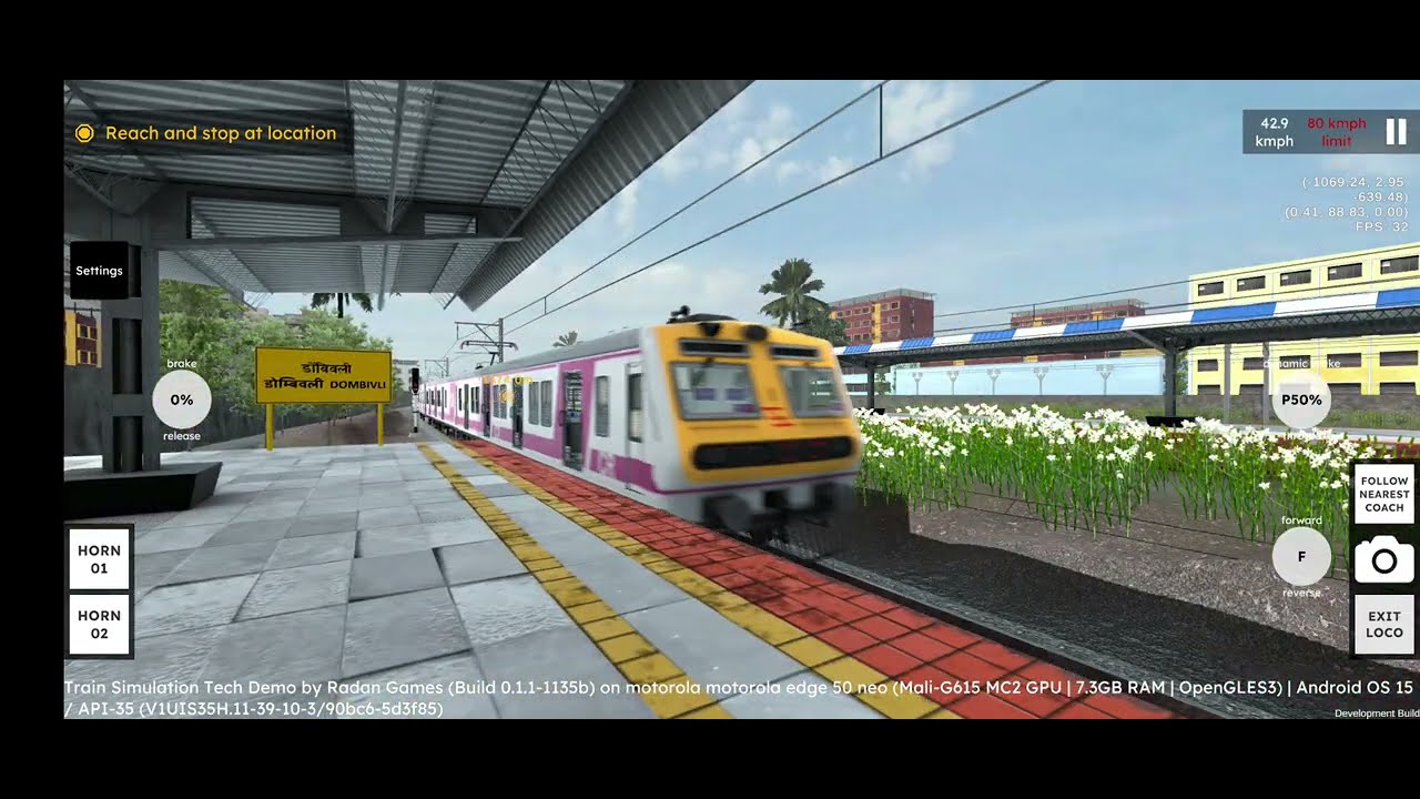 Doing a Local Train Duty | RG Train Tech Demo
