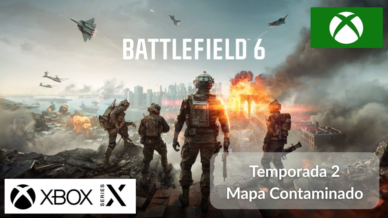 Mapa Contaminado de Battlefield 6 no Xbox Series X
