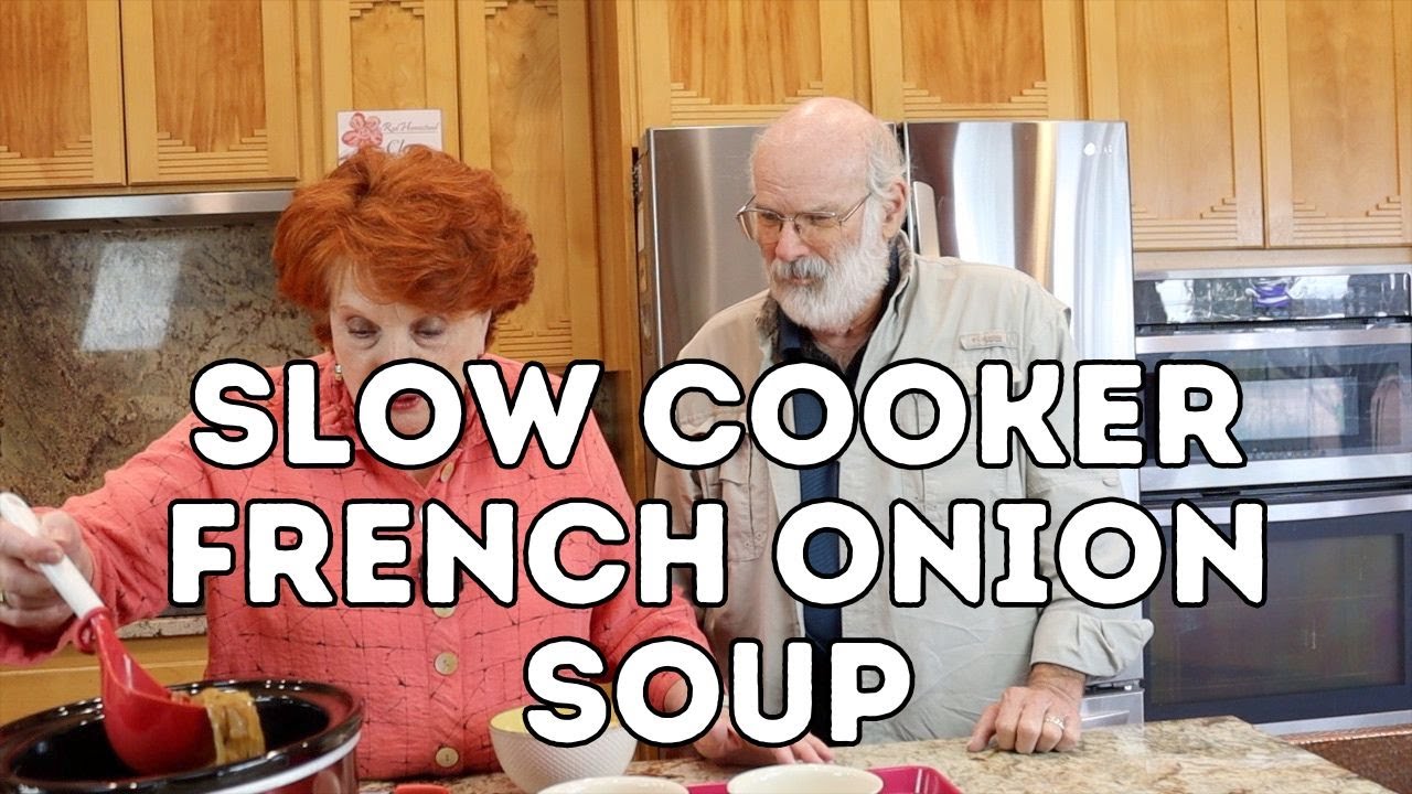 Slow Cooker French Onion Soup