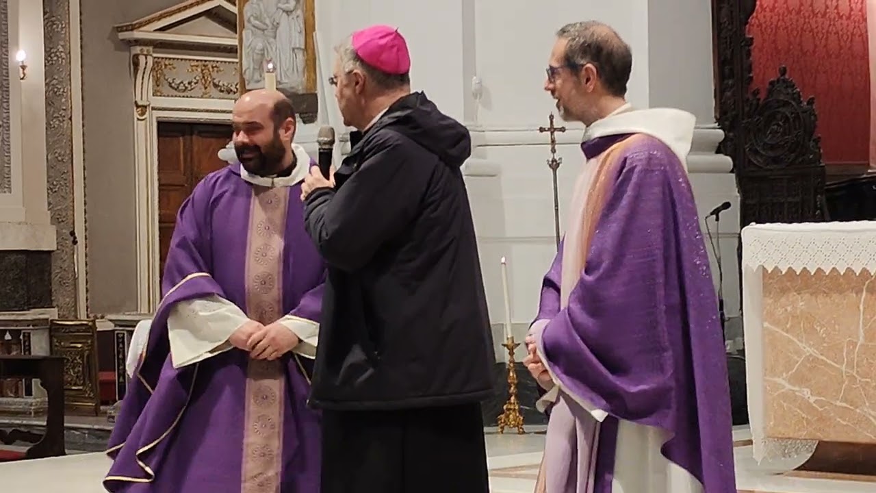 Saluto del nostro Arcivescovo  Corrado Lorefice alla comunità parrocchiale di Belmonte 8 marzo 2026