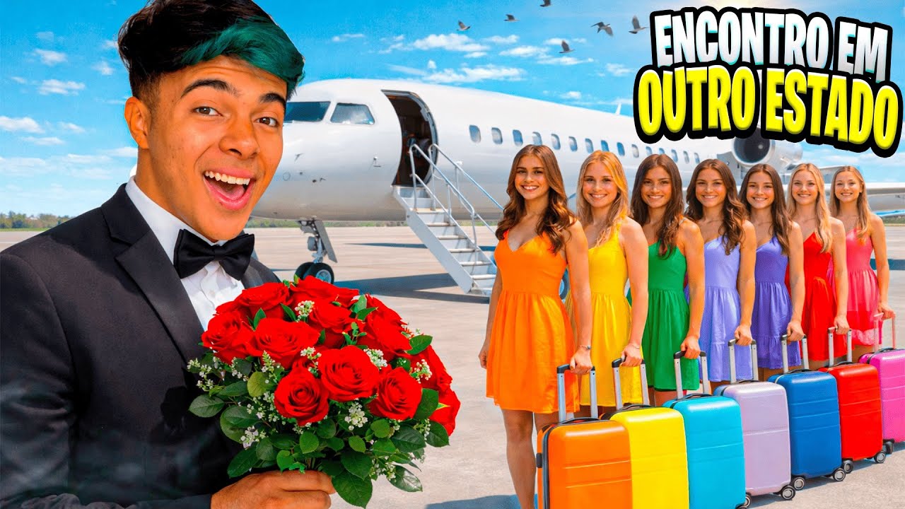ESTEVÃO VAI VIAJAR PARA UM ENCONTRO‼️😱😍 ENCONTREI UMA NAMORADA? *parte 2