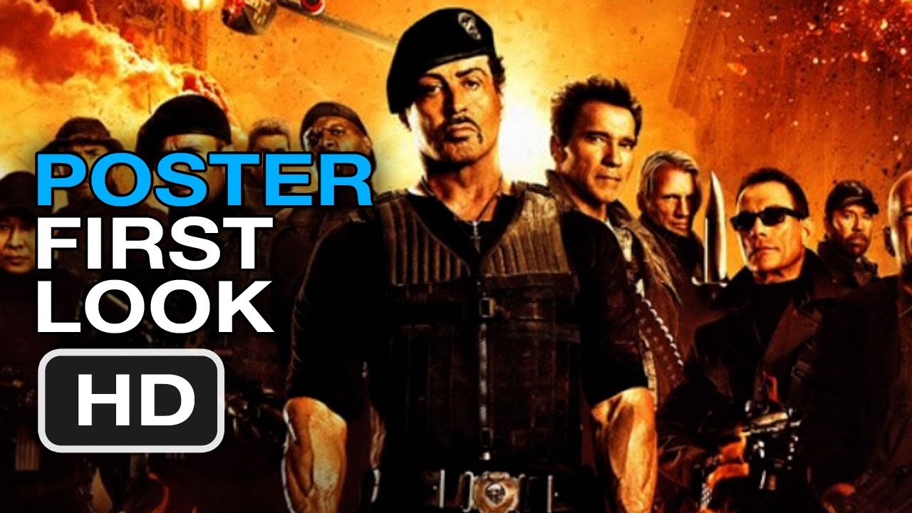 The Expendables 2 - Poster First Look (2012) Sylvester Stallone Movie HD