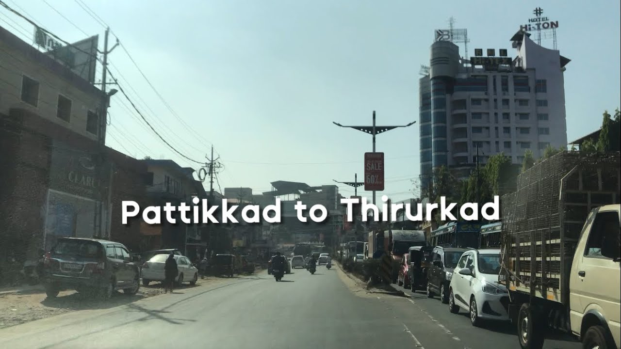 Driving from Pattikkad to Thirurkkad 4K | Kerala | India