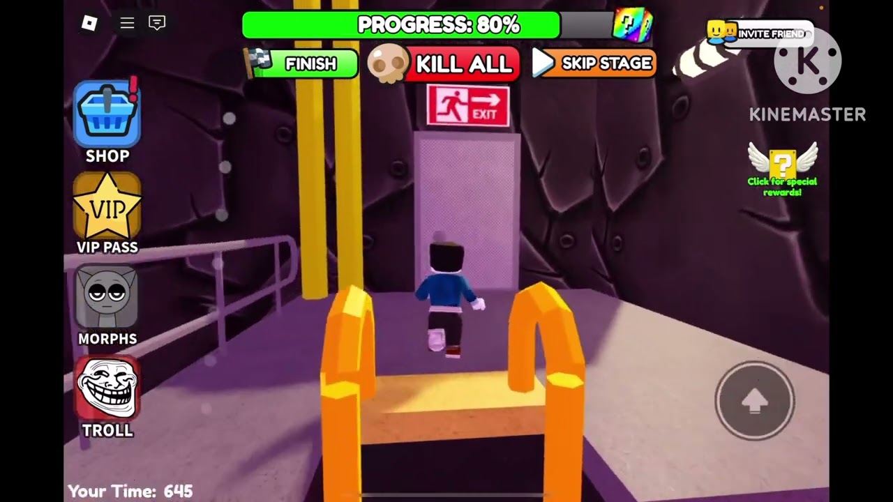 Sprunki family Barry&rsquo;s prison run! Roblox