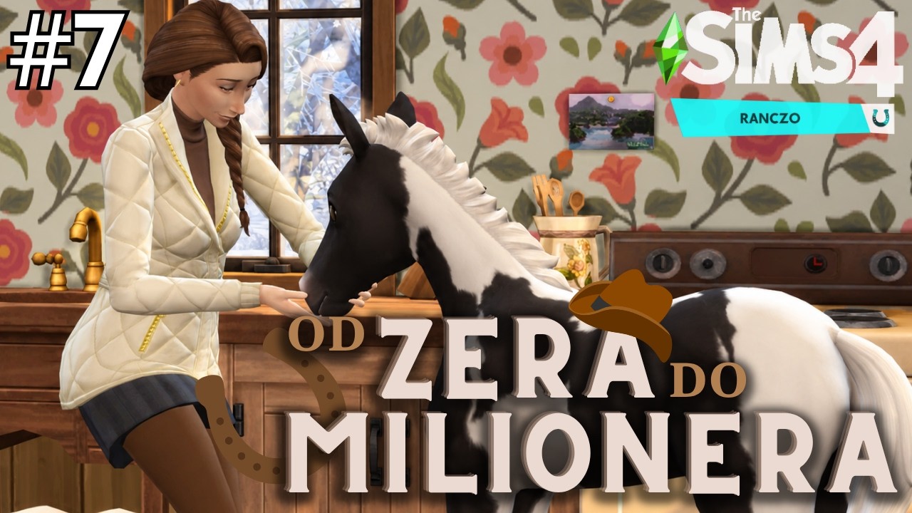 ZIMA i budowanie szklarni! Od ZERA do MILIONERA Sims 4 #7