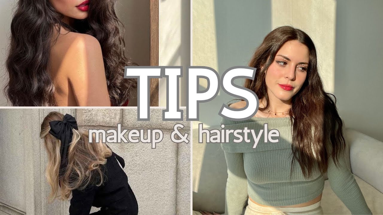 GLOW UP TIPS ✨ TIPS de maquillaje y peinados para cara con forma Diamante 💎