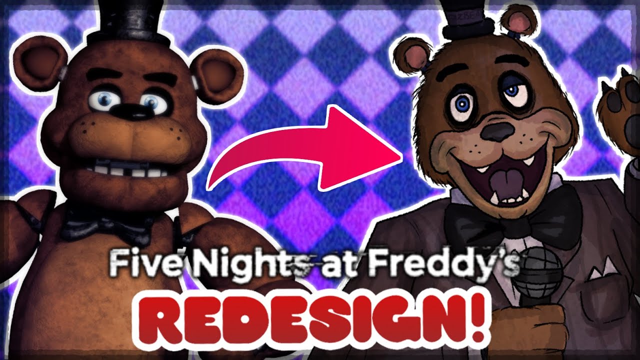 Redesigning Five Nights at Freddy's Characters!