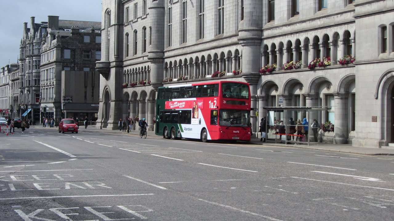 Buses In Aberdeen.