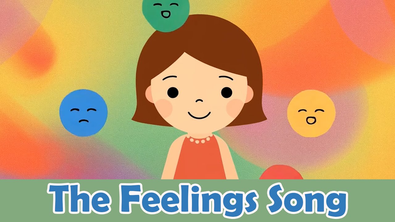 The Feelings Song ┃Kids Feelings and Emotions Song 😄🎵