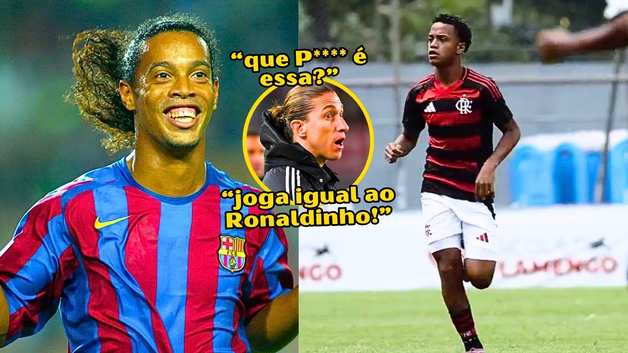 🔥KAUA PAVUNA  &Eacute; A PROMESSA MAIS ABSURDA DO FLA! NEM O FELIPE LUIS ACREDITA O QU&Atilde;O BOM ESSE GAROTO &Eacute;!