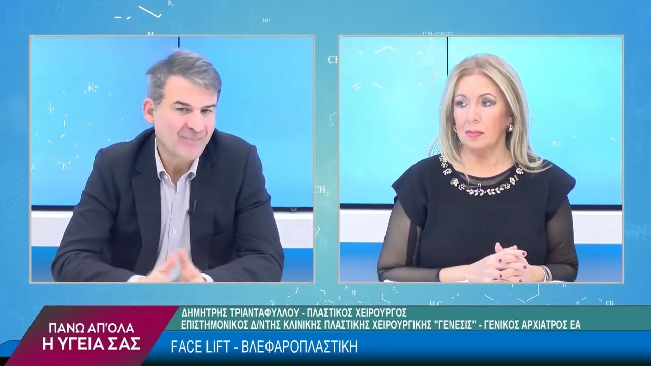 Face Lift – Βλεφαροπλαστική με τον Δημήτριο Τριανταφύλλου. 1ο μέρος
