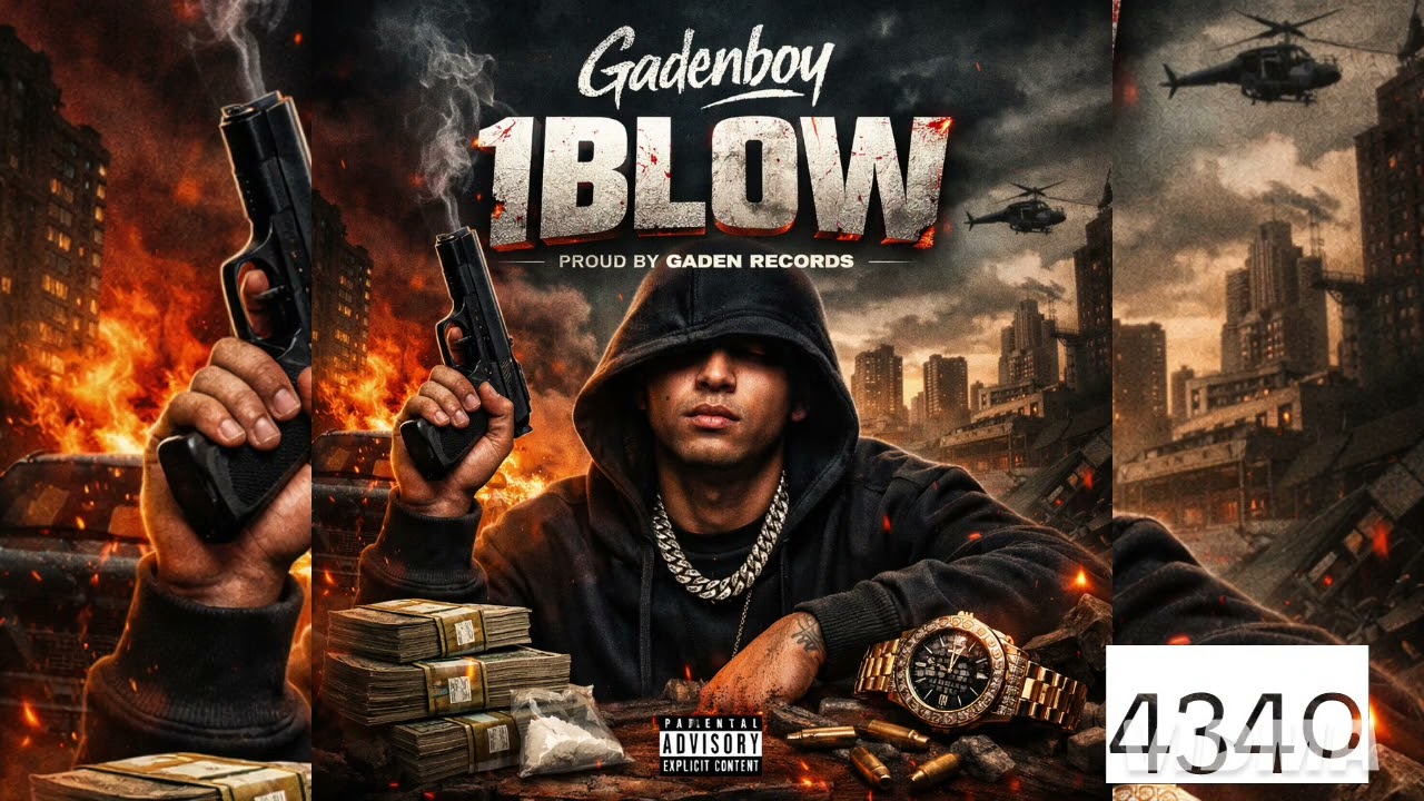 Gadenboy 1BLOW (Audio Slide) produced by GADEN RECORDS 