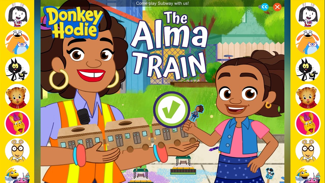 Alma's Way THE ALMA TRAIN Gameplay PBS Kids Games Walkthrough