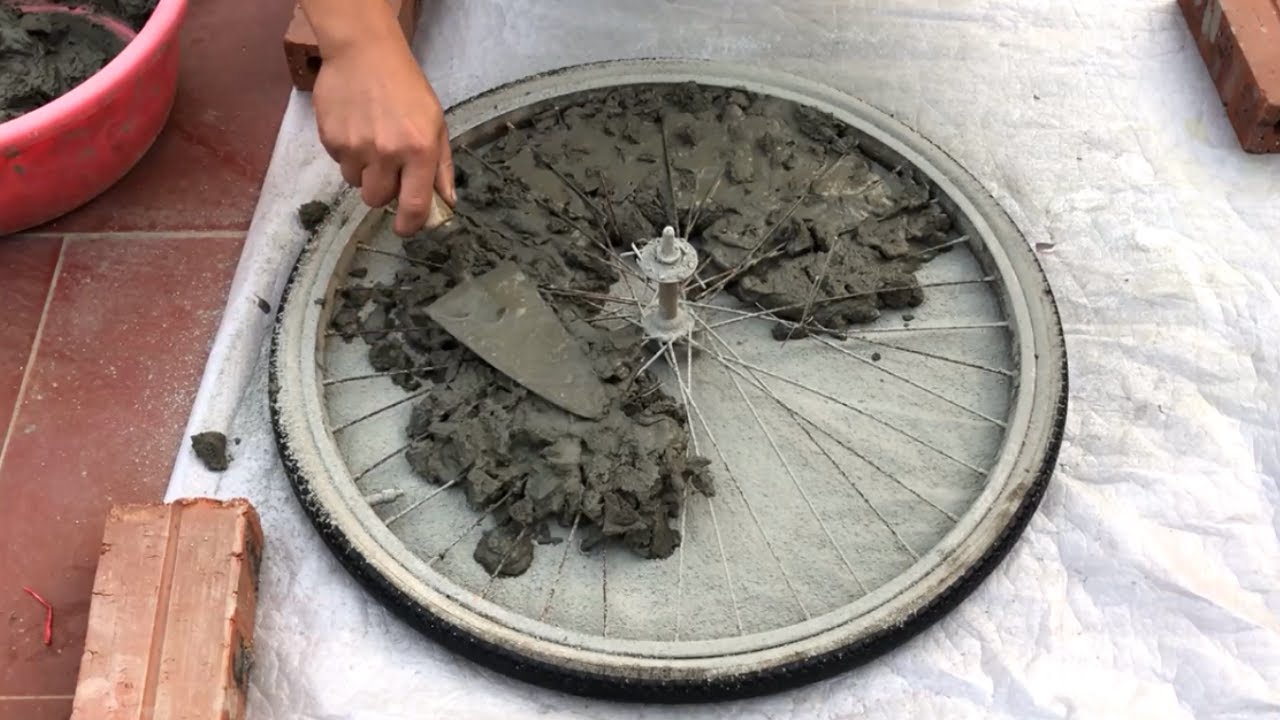 Concrete ideas from recycled Sponges and Cement | How to make Coffee table - Creative and Innovative