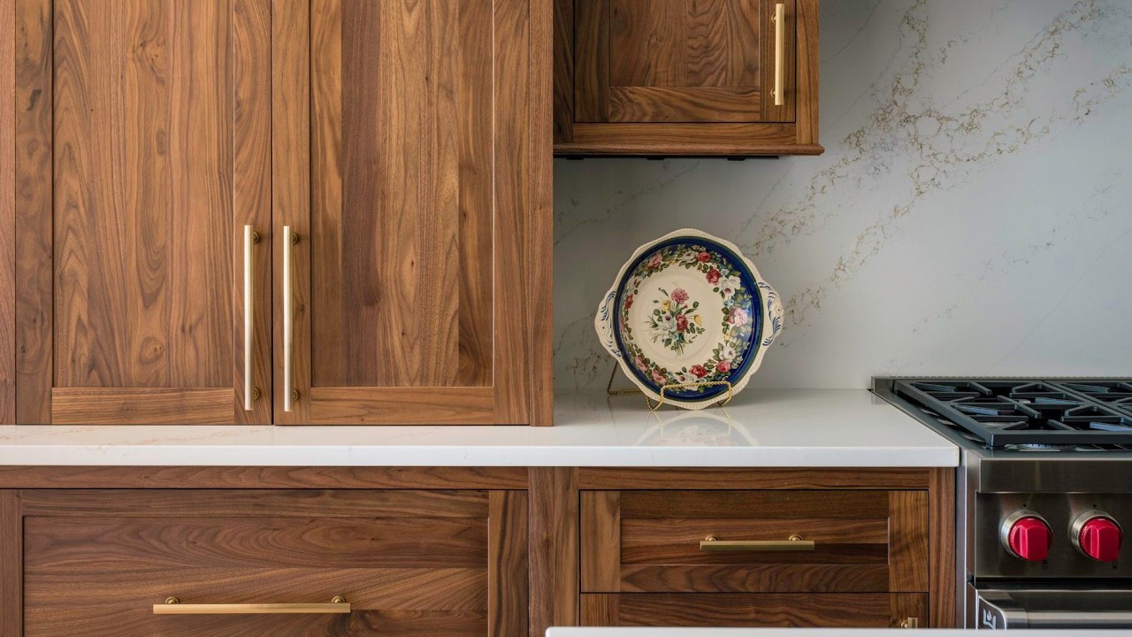This Walnut Kitchen Is Stunning