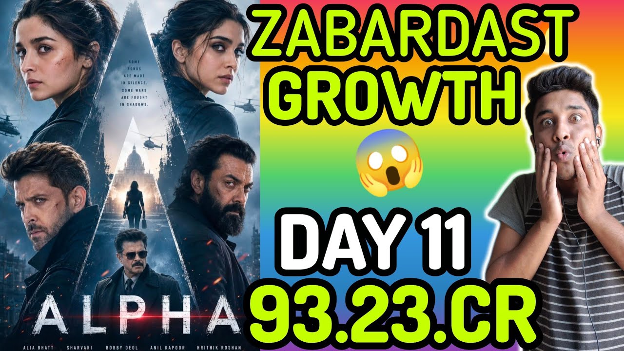 ALPHA Day 11 Collection | ALPHA Box Office Collection | ALPHA Worldwide Collection |ALPHA Box Office