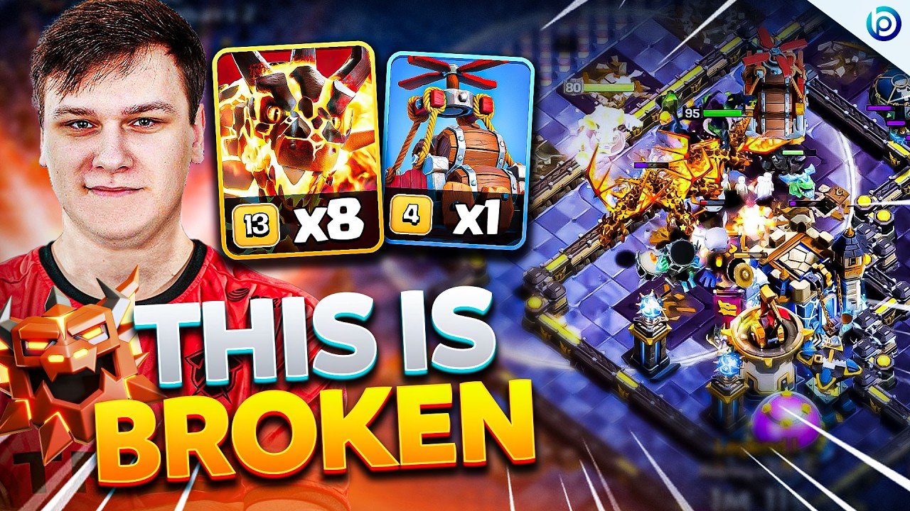 Super Dragons Are BROKEN with Sky Wagon | TH18 Attack Strategy