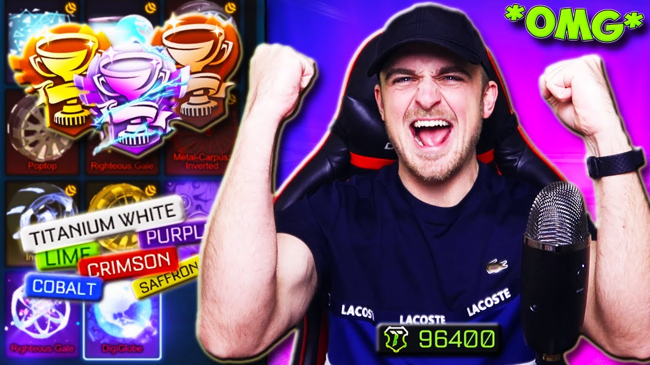 I GOT A *PAINTED* BLACK MARKET in MY BEST TOURNAMENT CRATE OPENING & TRADE UPS! [Champions Cup]