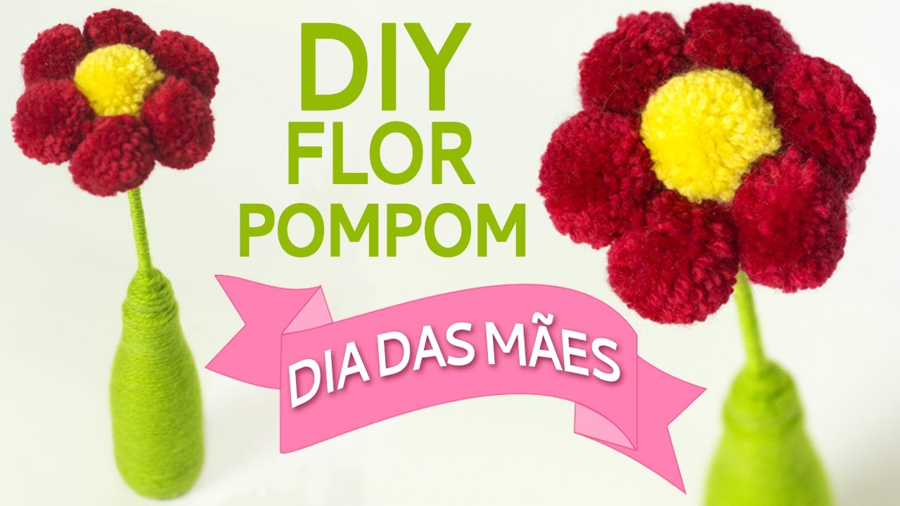 FLOR DE POMPOM | NEA SANTTANA