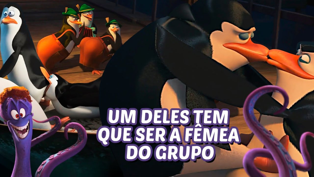 ESSES PINGUINS GOSTAM DE BRINCAR COM A B*NDA DO AMIGO