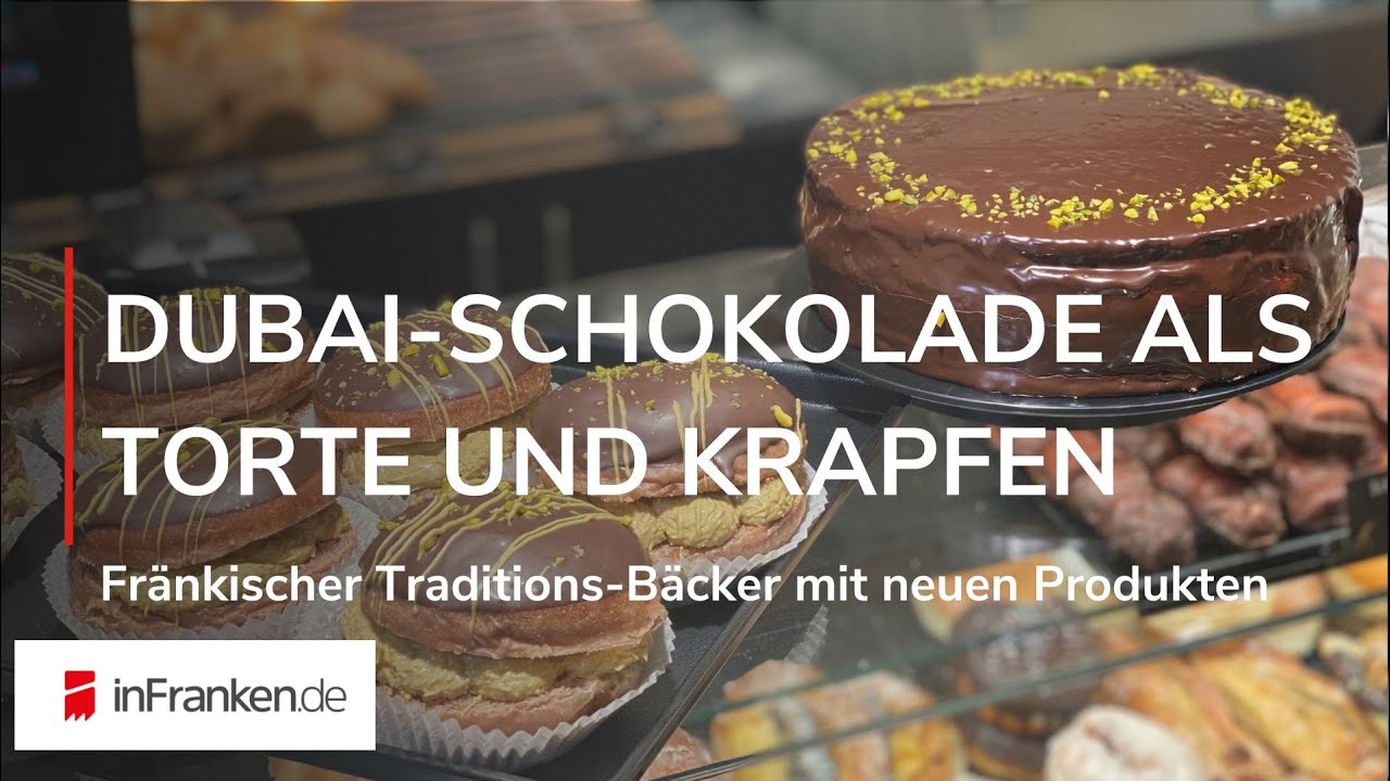 KRAPFEN UND TORTE IM DUBAI-STYLE: Fr&auml;nkische Traditions-B&auml;ckerei mit neuen Trend-Produkten