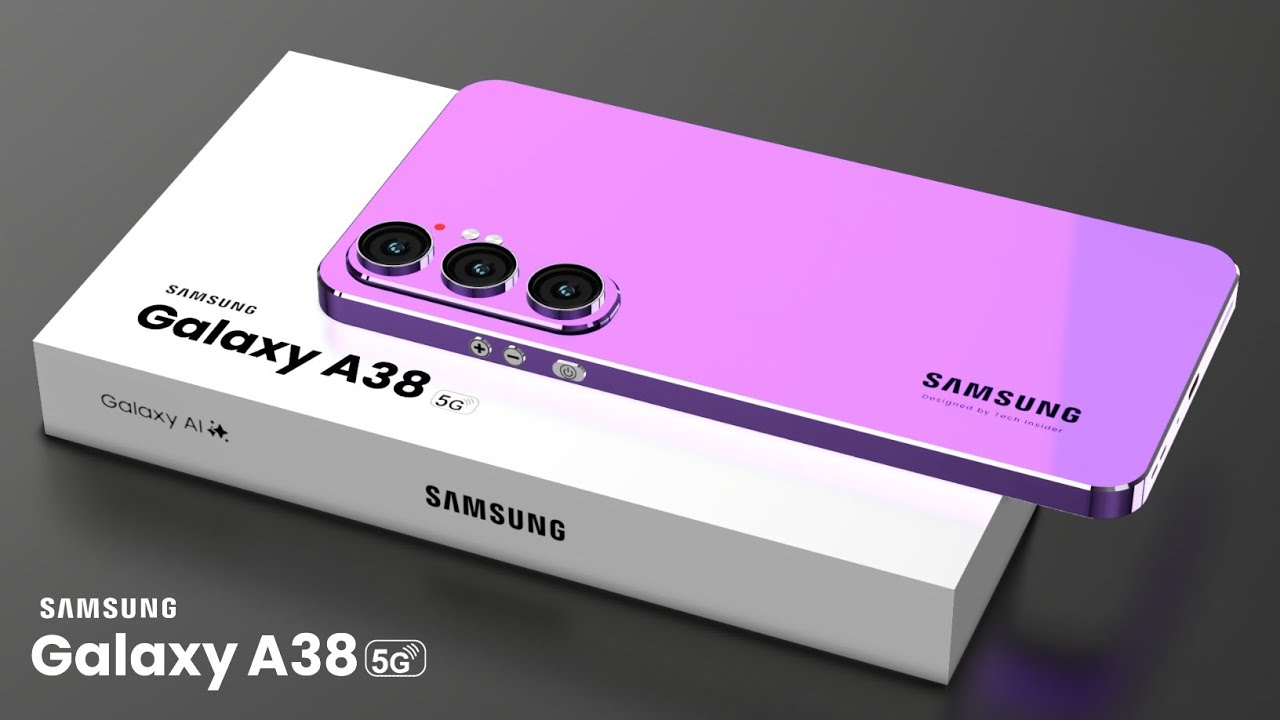 Samsung Galaxy A38 -5G First Look with 100MP Camera, 7000mAh Battery 512GB RAM // Samsung Galaxy A38