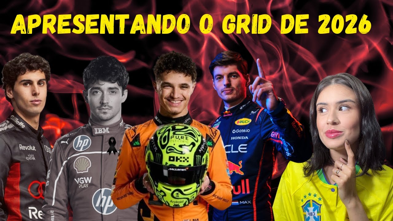 Apresentando TODOS OS PILOTOS do grid da fórmula 1 de 2026!!!