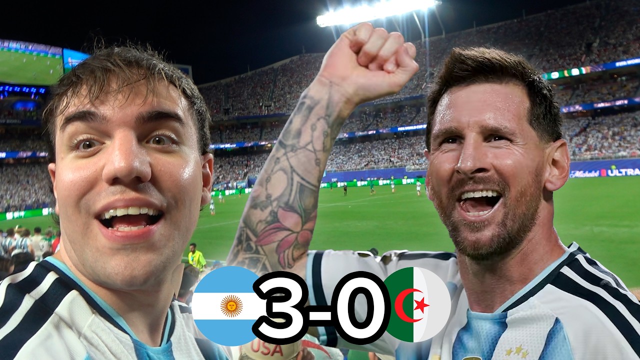 REACCIONES PASO A PASO Argentina vs Argelia 3-0 Mundial 2026 &iexcl;MESSI!