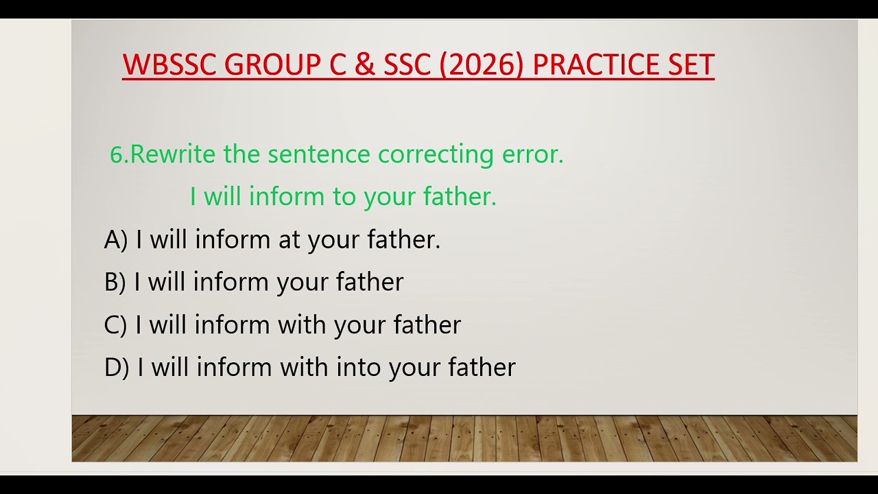 MOST IMPORTANT AND REPEATED ENGLISH QUESTIONS FOR ALL GOVT. EXAMS||WBSSC,MTS,STENO,BANKING,WBCS