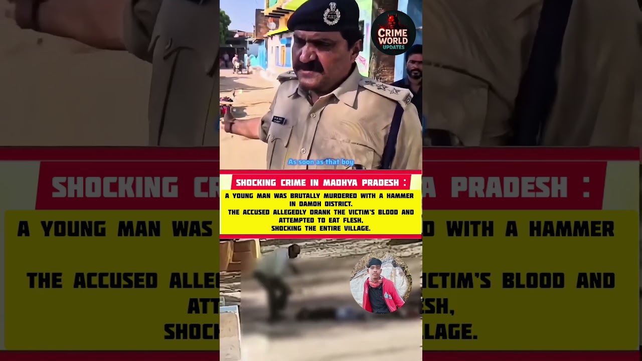 Shocking Crime in MP : Man Killed With Hammer, Accused Allegedly Drank Victim&rsquo;s Blood | Crime News