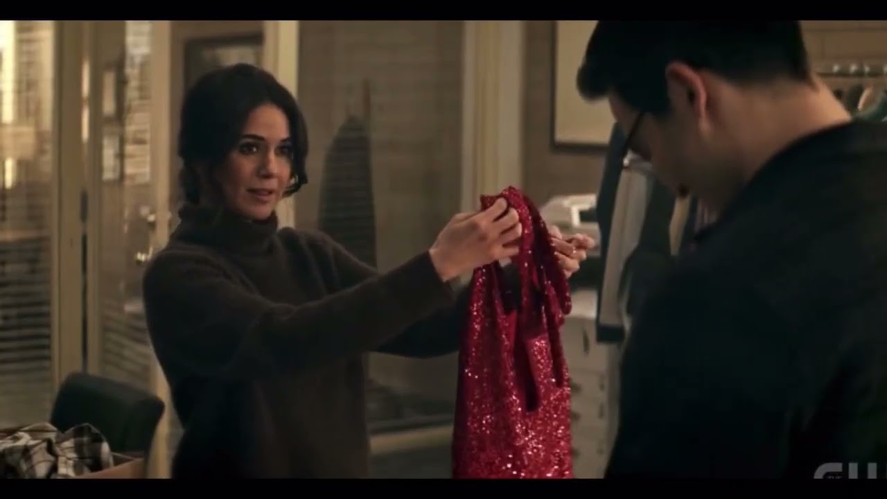 Clark finds the first dress he got for Lois