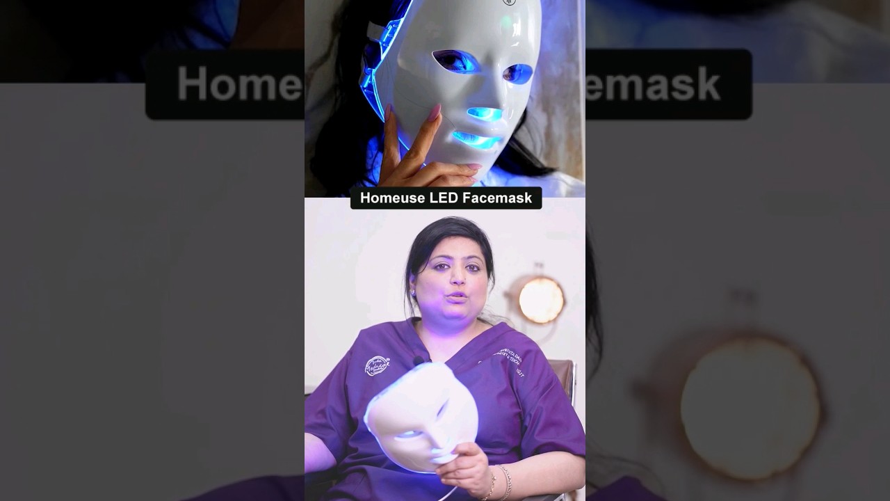 Best LED Face Mask | Light Therapy Mask | Skin Treatment #shorts #DMC