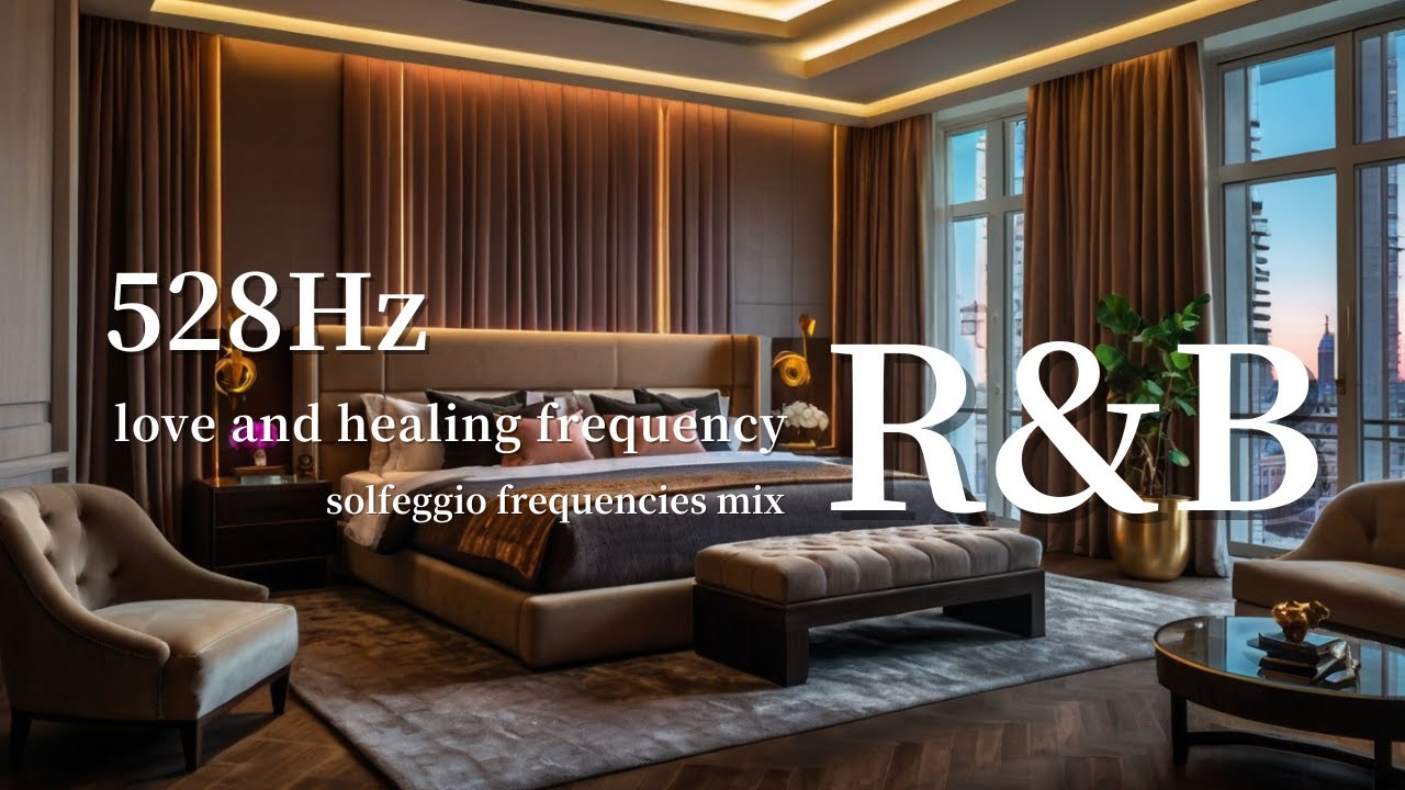 ［528Hz］ The frequency of love and healing. R&B playlist for relaxing time. [Relax/work/study BGM]