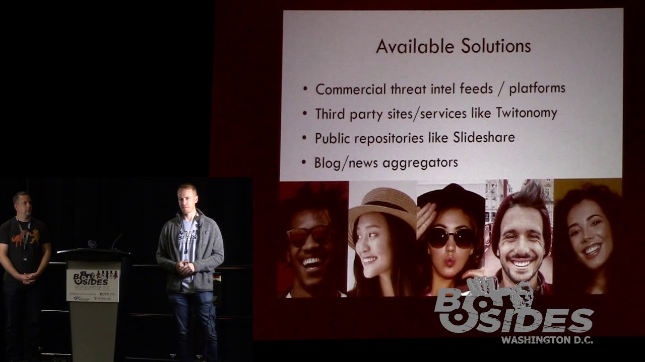 BSides DC 2019 - Social Media OSINT Without the Indigestion