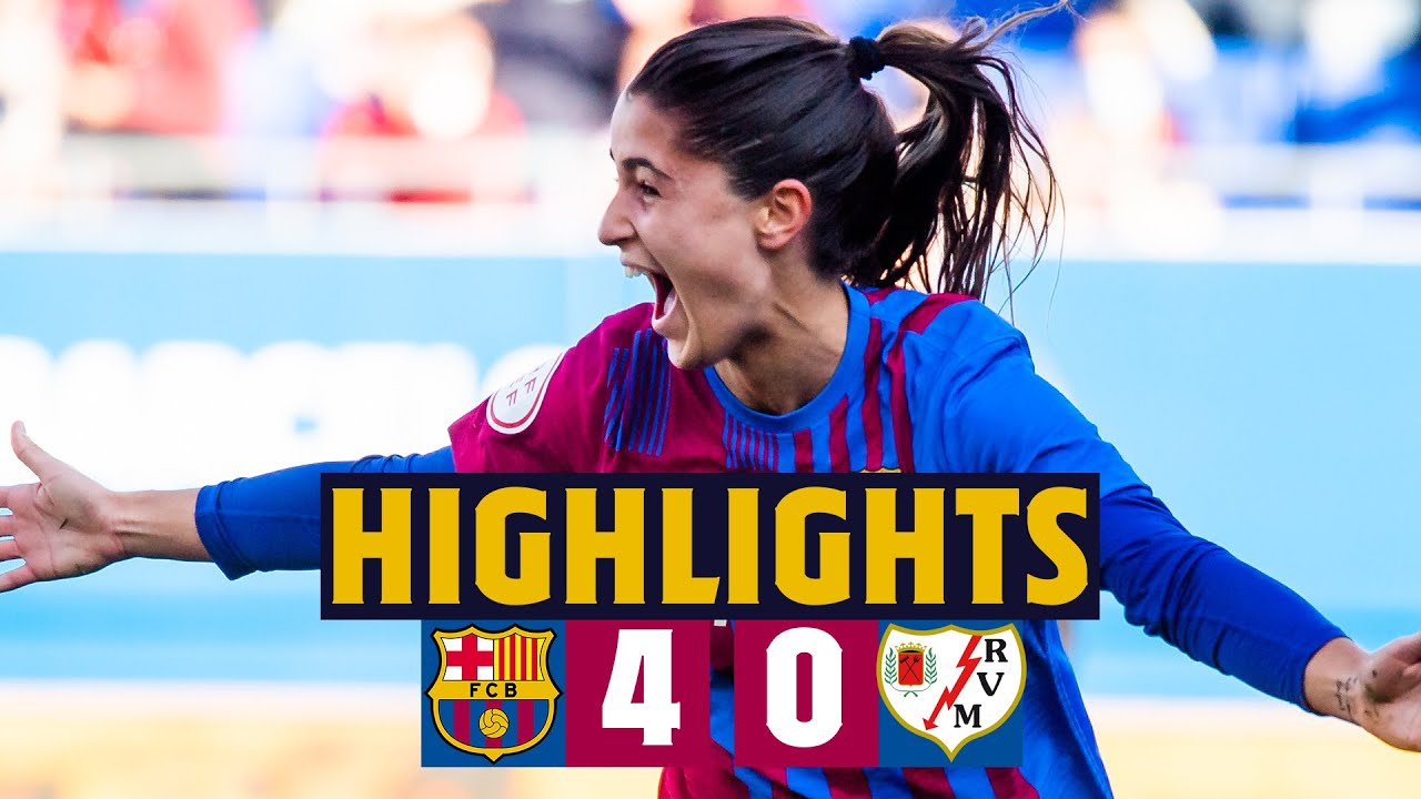 BARÇA 4 – 0 RAYO | HIGHLIGHTS 💥 ⚽