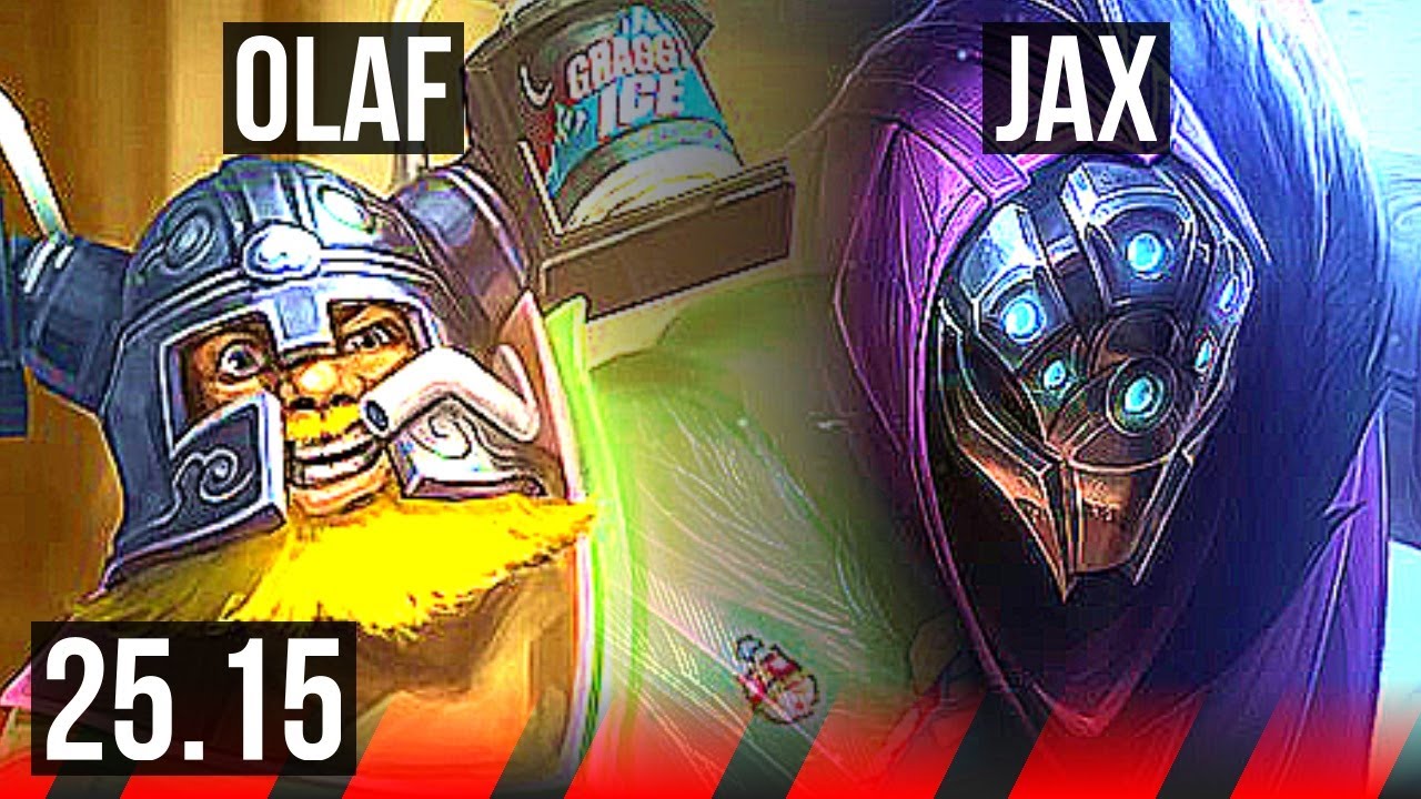 OLAF vs JAX (TOP) | EUW Master | 25.15